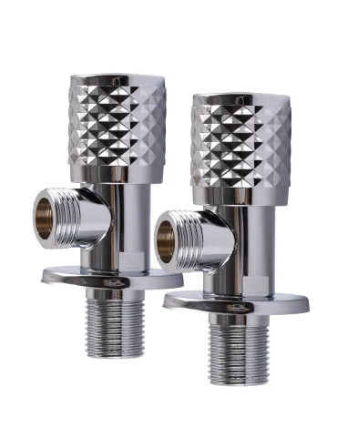 Приладовий кран кутовий Quality Professional Professional Exclusive 9999 28340, 1/2 х 1/2 дюйми