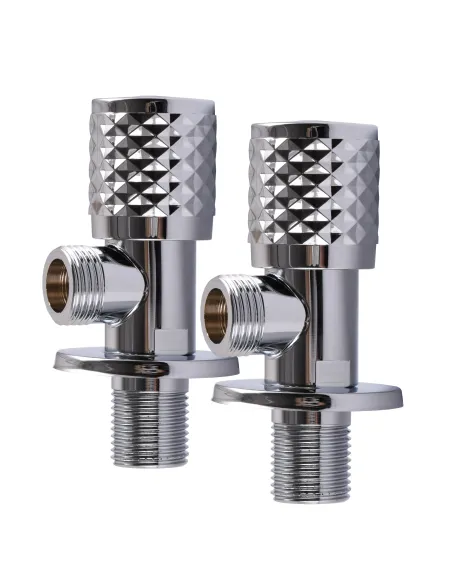 Приладовий кран кутовий Quality Professional Professional Exclusive 9999 28340, 1/2 х 1/2 дюйми