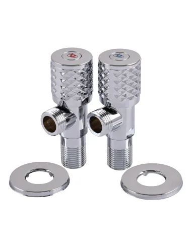 Приладовий кран кутовий Quality Professional Professional Exclusive 9999 28340, 1/2 х 1/2 дюйми