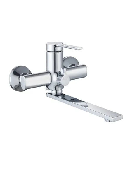 Змішувач для ванни Zerix LOR3-124 з душовим набором, хром.