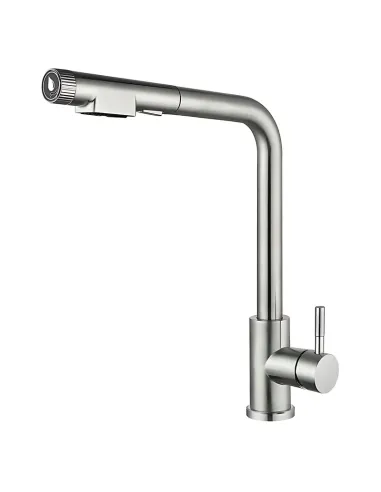 Змішувач для кухні Mixxus Lux-021 Pul, з висувним виливом