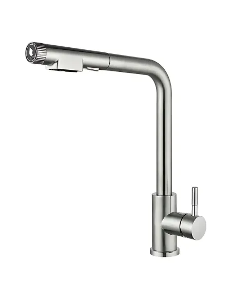 Змішувач для кухні Mixxus Lux-021 Pul, з висувним виливом