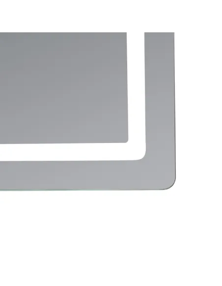 Дзеркало для ванної Q-Tap Mideya (MI2) 800х700 мм, з LED-підсвічуванням та антизапітнінням