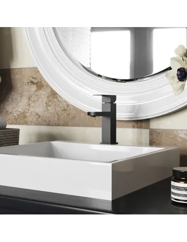 Набор смесителей Kroner для ванны Edelstahl Kubus-SCH010 для раковины Edelstahl Kubus-SCH060