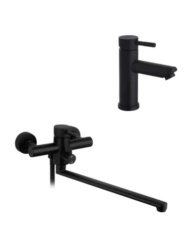 Набір змішувачів Kroner для ванни Edelstahl Klassisch-SCH070 для раковини Edelstahl Klassisch-SCH010