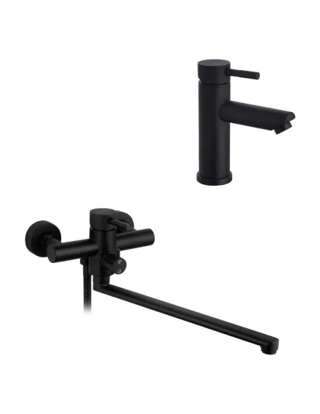 Набір змішувачів Kroner для ванни Edelstahl Klassisch-SCH070 для раковини Edelstahl Klassisch-SCH010