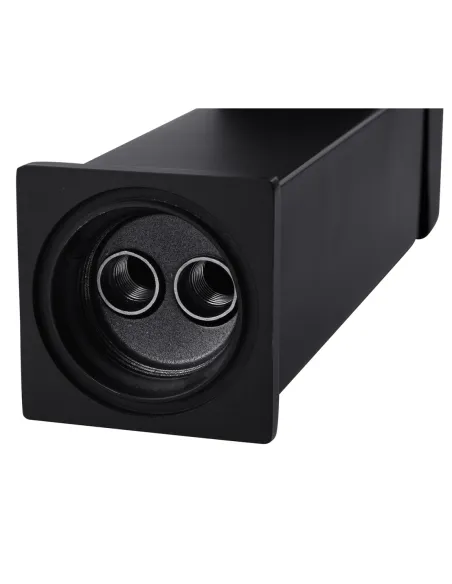 Набор смесителей Kroner для ванны Edelstahl Kubus - SCH060 для раковины Edelstahl Kubus - SCH010 и штанга для душа Edelstahl Kub