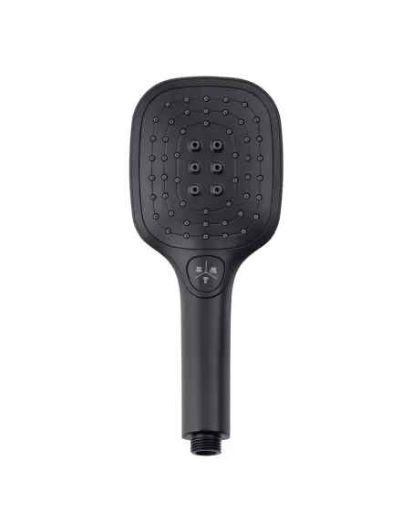 Набір змішувачів Kroner для ванни Edelstahl Kubus - SCH060 для раковини Edelstahl Kubus - SCH010 та штанга для душу Edelstahl Ku