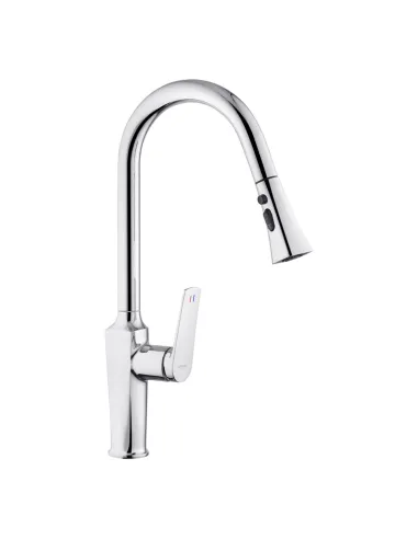 Набор смесителей Kroner для ванны Makon-C060 для кухни Makon-C030-T и для раковины Makon-C010