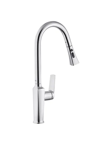 Набір змішувачів Kroner для ванни Makon-C060 для кухні Makon-C030-T та для раковини Makon-C010