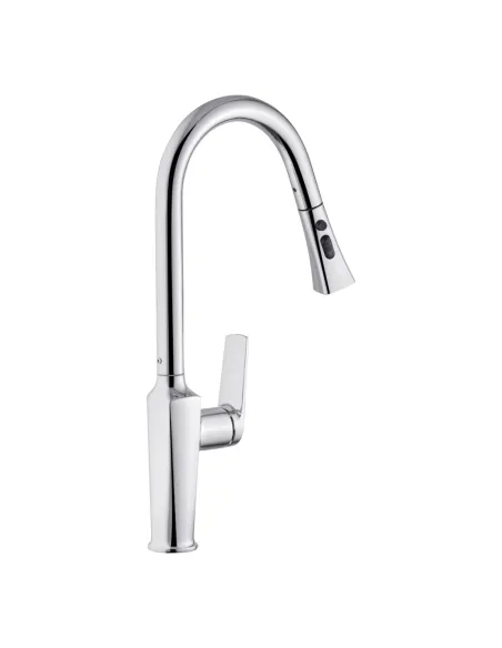 Набор смесителей Kroner для ванны Makon-C060 для кухни Makon-C030-T и для раковины Makon-C010