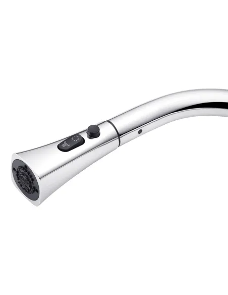 Набір змішувачів Kroner для ванни Makon-C060 для кухні Makon-C030-T та для раковини Makon-C010