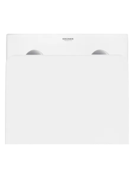 Унітаз підвісний безободковий Kroner Eifel WHI483429 Tornado з сидінням KE483429WHIT