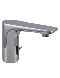 Смеситель сенсорный для умывальника Hotec 19.117 DC/AC, с трансформатором