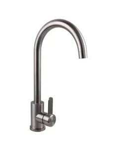 Смеситель для кухни Globus Lux Alpen SBT2-203S нержавеющая сталь