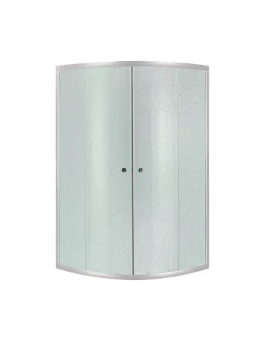 Душова кабіна з піддоном Lidz Latwa SC90x90.SAT.HIGH.FR Kapielka, напівкругла купити у Дніпрі та Києві - ціна від КТУ