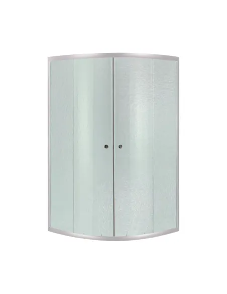 Душова кабіна з піддоном Lidz Latwa SC90x90.SAT.HIGH.FR Kapielka, напівкругла купити у Дніпрі та Києві - ціна від КТУ