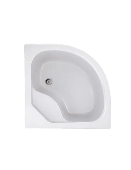 Душова кабіна з піддоном Lidz Latwa SC90x90.SAT.HIGH.FR Kapielka, напівкругла купити у Дніпрі та Києві - ціна від КТУ