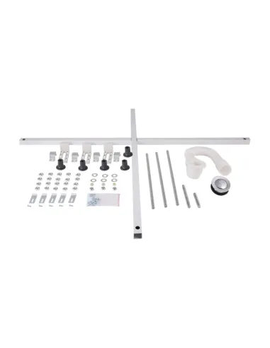 Душова кабіна з піддоном Lidz Latwa SC90x90.SAT.HIGH.FR Kapielka, напівкругла купити у Дніпрі та Києві - ціна від КТУ