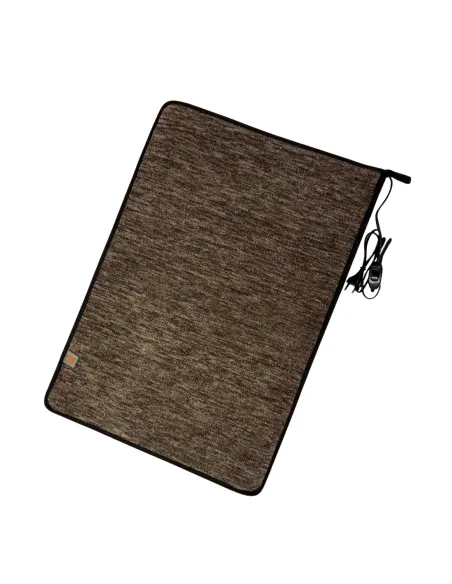 Электрический коврик KulumOk K180-50-BR 50 х 180 см коричневый, с подогревом