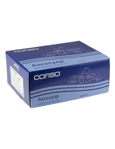 Держатель для туалетной бумаги Corso Bolsena 9681409 настенный