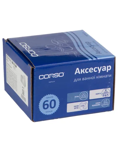 Гачок для рушників Corso Como 9681105 одинарний, латунь