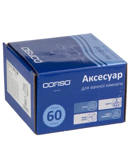 Гачок для рушників Corso Como 9681105 одинарний, латунь