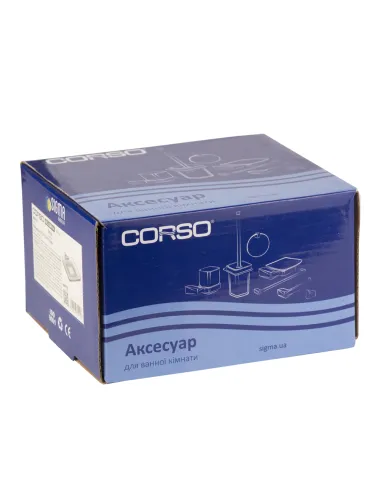 Мыльница Corso Bolsena 9681411 стеклянная, настенная