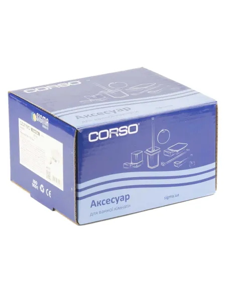 Мыльница Corso Garda 9680548 стеклянная, настенная