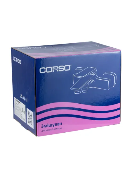 Смеситель для ванны Corso Riva DE-1C139C с душевым набором