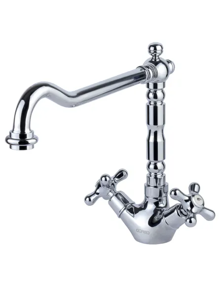 Змішувач для кухні Corso Arno FE-5B252C, двовентильний