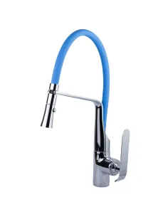 Смеситель для кухни с гибким изливом Corso ADDA EB-4B519C синий