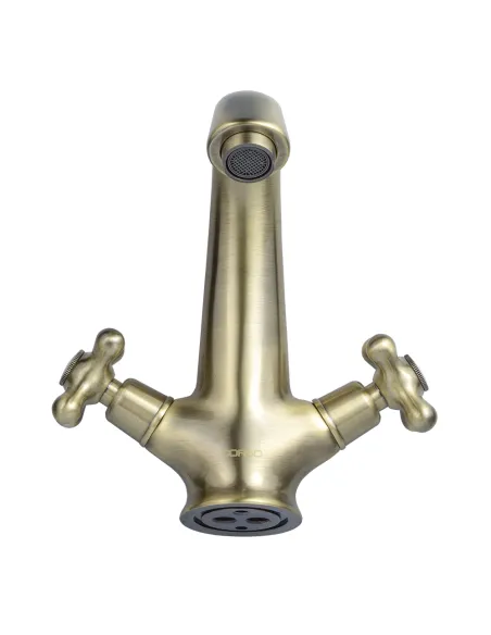 Смеситель для раковины Corso Brenta FE-2A152K, двухвентильный