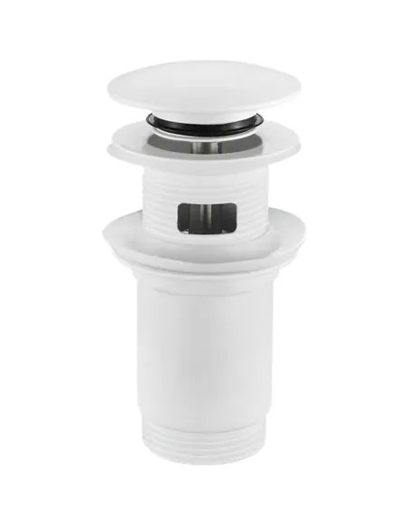 Донный клапан для раковины Koer PW-07-03, с автоматическим переливом СLICK-СLACK