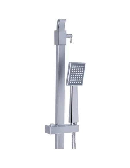 Душевая система Q-Tap QTSLO53103KNC49198 Sloup Chrome с изливом