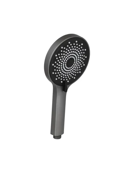 Лійка для ручного душу Lidz Niagara 32, 120 мм, 3 режими, сіра
