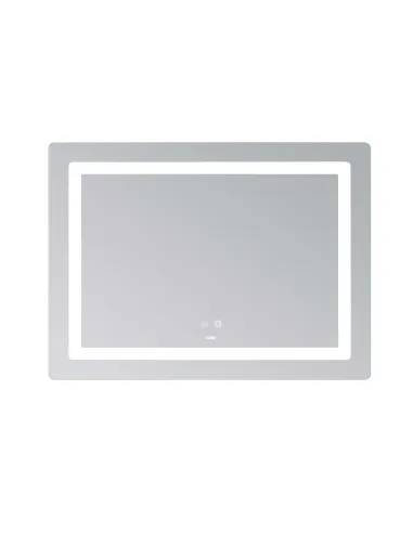 Дзеркало для ванної кімнати Lidz Kubis LD78LF90448452, з LED-підсвічуванням, з антизапітнінням