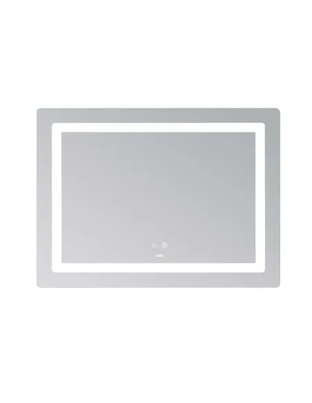 Зеркало для ванной Lidz Kubis LD78LF90448452, с LED-подсветкой, с антизапотеванием