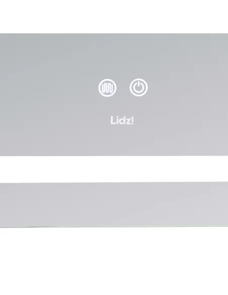 Зеркало для ванной Lidz Kubis LD78LF90448452, с LED-подсветкой, с антизапотеванием