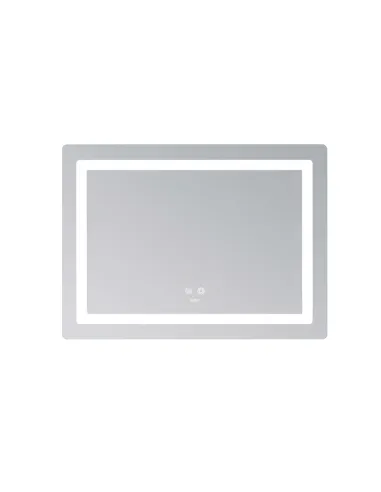 Дзеркало для ванної кімнати Lidz Kubis LD78LF90448486, з LED-підсвічуванням, з антизапітнінням