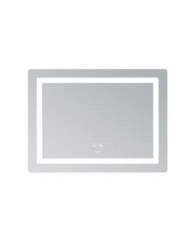 Зеркало для ванной Lidz Kubis LD78LF9048060, с LED-подсветкой, с антизапотеванием