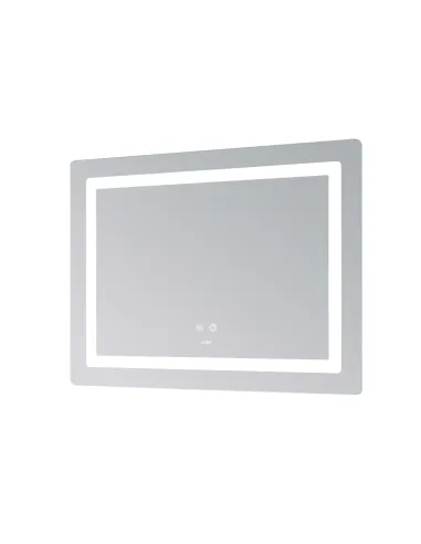 Дзеркало для ванної кімнати Lidz Kubis LD78LF9048060, з LED-підсвічуванням, з антизапітнінням