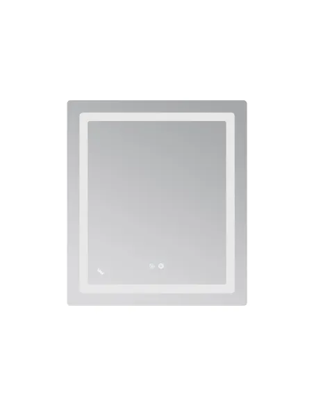 Дзеркало для ванної кімнати Lidz Kubis LD78LF9048070, з LED-підсвічуванням, з антизапітнінням