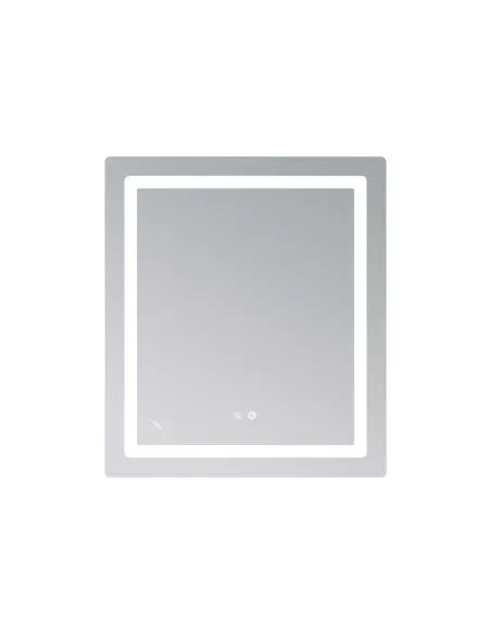 Дзеркало для ванної кімнати Lidz Kubis LD78LF9048070, з LED-підсвічуванням, з антизапітнінням