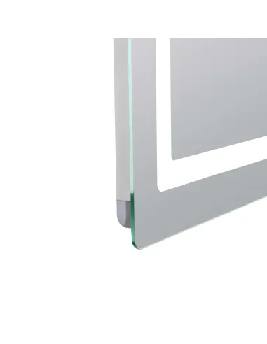 Зеркало для ванной Lidz Kubis LD78LF9048070, с LED-подсветкой, с антизапотеванием