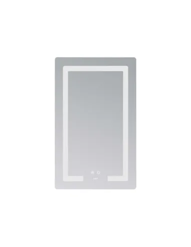 Зеркало для ванной Lidz Kubis LD78LF936508048448, с LED-подсветкой, с антизапотеванием