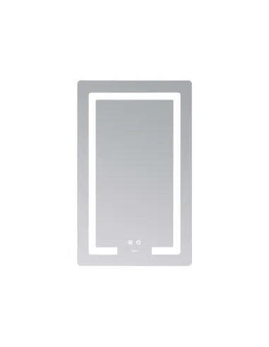 Зеркало для ванной Lidz Kubis LD78LF936508048448, с LED-подсветкой, с антизапотеванием