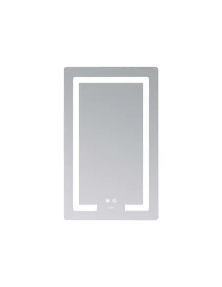 Зеркало для ванной Lidz Kubis LD78LF936508048448, с LED-подсветкой, с антизапотеванием