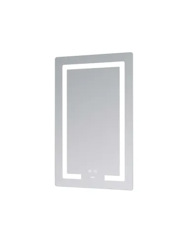 Дзеркало для ванної кімнати Lidz Kubis LD78LF936508048448, з LED-підсвічуванням, з антизапітнінням