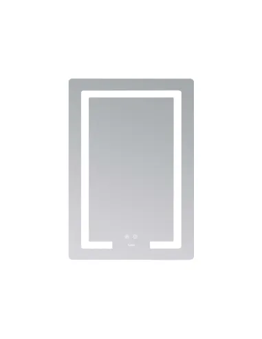 Дзеркало для ванної кімнати Lidz Kubis LD78LF937608048449, з LED-підсвічуванням, з антизапітнінням